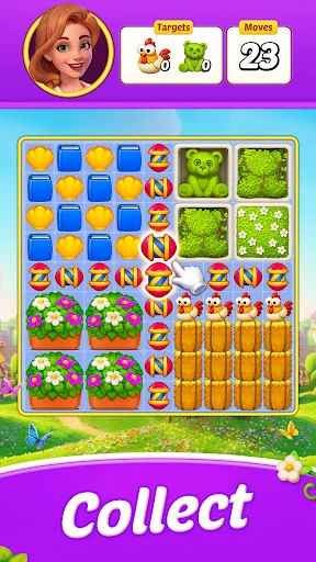 Gameplay screenshot 2 from Matching Story - Puzzle Games - Casual game